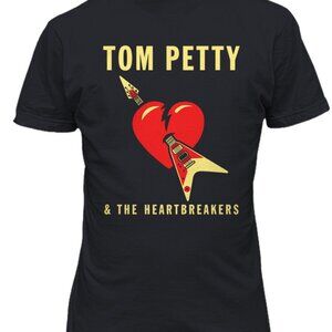 Tom Petty The Heartbreakers Graphic Band T-Shirt Vintage Rock Tee 96